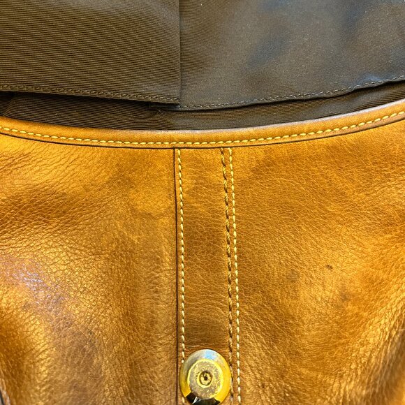 Vintage Coach 10317 Soho Buckle Braided Leather Mini Shoulder Bag Brown - Picture 8 of 16